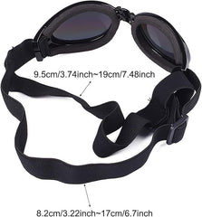 Accessories Dog Sport Dog Sunglasses Small Dog Polarized Sunglasses Wind Proof Pet Goggles Dog Wheelchair Accessories (Pink, 9.5x19cm)