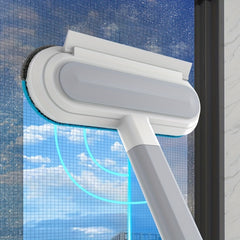 Multi-functional Window Cleaning Brush And Mini Pet Hair Remover, Professional Window Cleaning Tool For Home Use