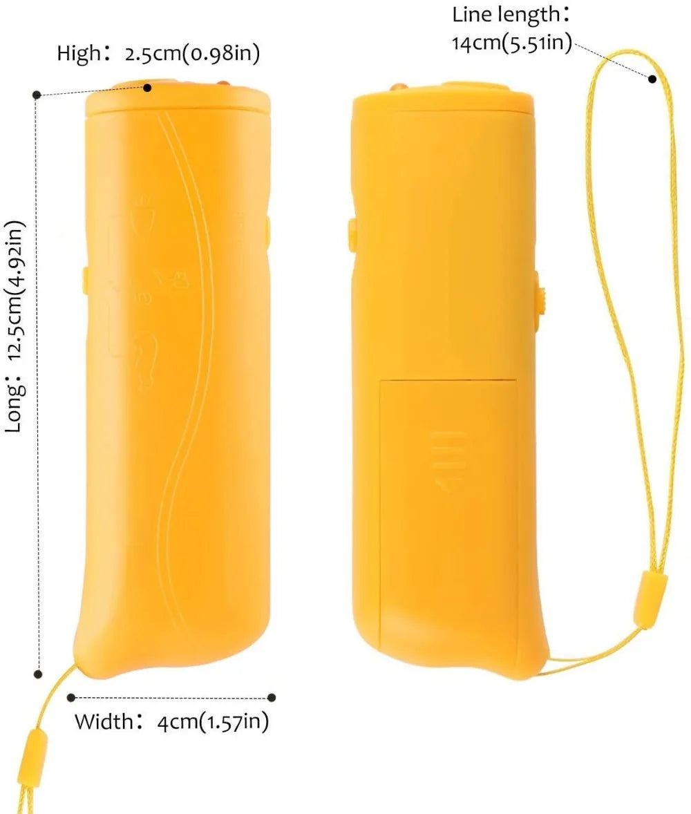 Portable Dog Repellent Ultrasonic Dog s Devices Dog Bark Controller Dog Repeller Control Pet Supplies Anti Barking Stop Bark Pet